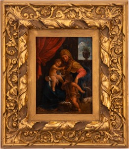 Madonna z Dzieciątkiem i Św. Janem, XVII w. (I)