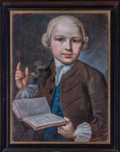 Portret chłopca z książką, ok. 1780 r.