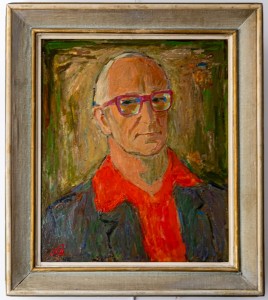 Maksymilian Stratanowski (1913-1987), Portret aktora Władysława Suskiego, ok.1960 r.