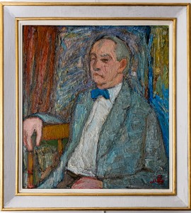 Maksymilian Stratanowski (1913-1987) Portret dyrektora teatru, ok. 1960 r..