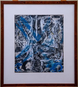 Zdzisław Lachur (1920-2007) Kompozycja w błękicie