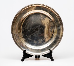 Talerz srebrny, Rosja 1860 r.