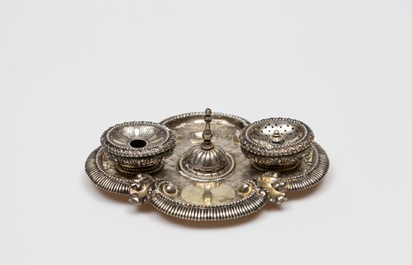 Kałamarz srebrny, XVIII w.