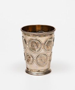 Kubek srebrny, Niemcy XIX w.