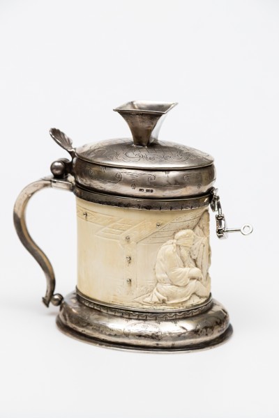 Skarbonka w kształcie pucharu, Rosja XIX w.