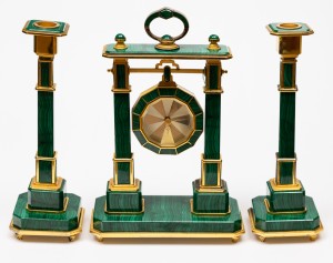 Garnitur kominkowy, XX w.