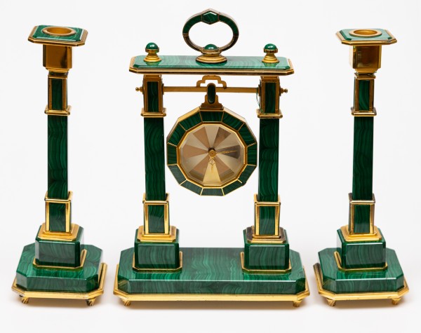 Garnitur kominkowy, XX w.