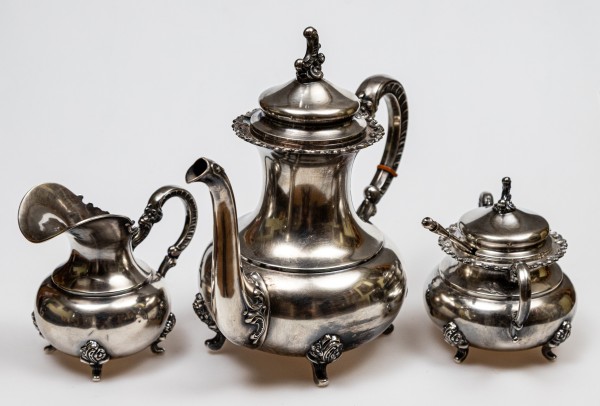 Garnitur do kawy, Anglia XIX w.