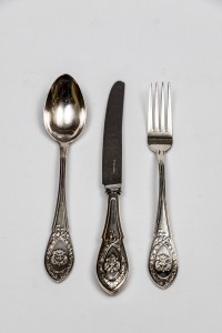 Garnitur sztućców, Rosja, ok. 1995 r.