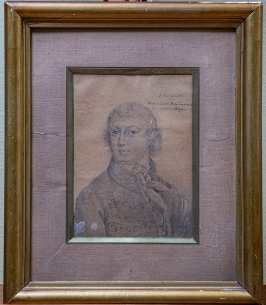 Aleksander Brodowicz, Portret Franciszka Karpińskiego, 1844 r