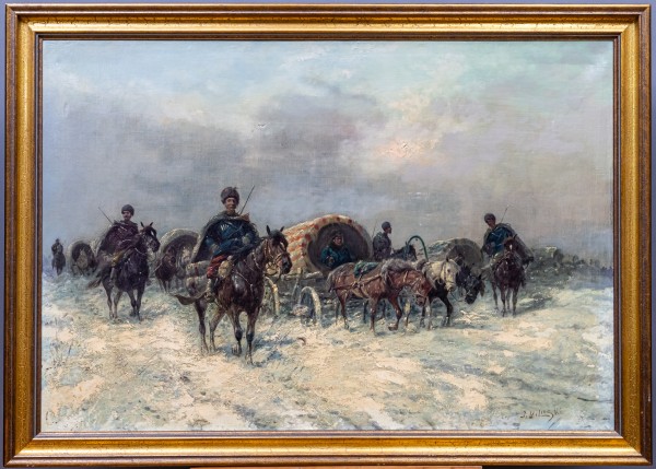 J. Biliński, Tabor kozacki