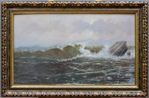 Feliks Michał Wygrzywalski (1875-1944) Wzburzone morze, po 1900 r.