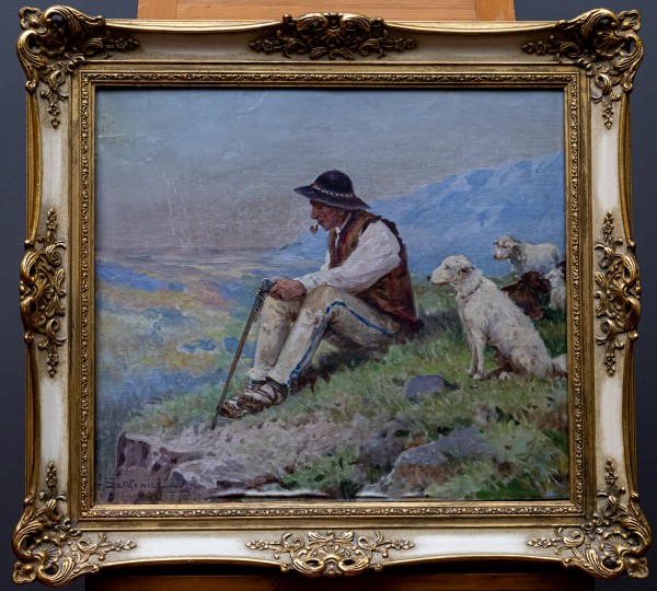 Adam Setkowicz (1875-1945) Na hali, ok. 1930 r.