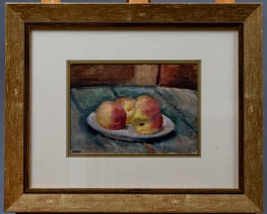 Wojciech Weiss (1875-1950) Martwa natura z jabłkami