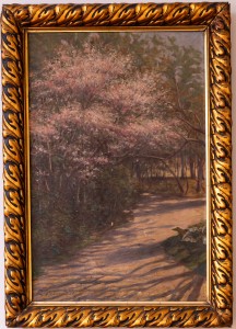 Leonard Stroynowski (1858-1935), "Kwitnąca jabłoń", ok. 1920