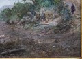 Adam Wiktor Malinowski (1852-1932), "Pejzaż z wędrowcem", ok. 1890 r.