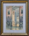 Władysław Stachowicz, "Wnętrze pałacu w Wilanowie"