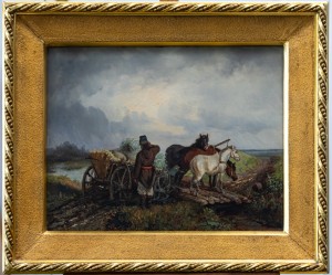 Józef Jaroszyński  1835-1900, "Przed burzą”