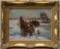 Alfred Schweitzer,  „Powrót z kościoła”