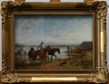 Franz Quaglio 1884-1920  Popas nad wodą, 1887