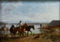 Franz Quaglio 1884-1920  Popas nad wodą, 1887