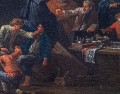 Pieter van Bredael (1629-1719), Kermis z targiem i przedstawieniem teatralnym  przed starożytnymi ruinami