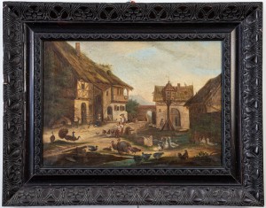 Malarz nierozpoznany, Niemcy XIX w. Bauer Hof, ok. 1800 r.