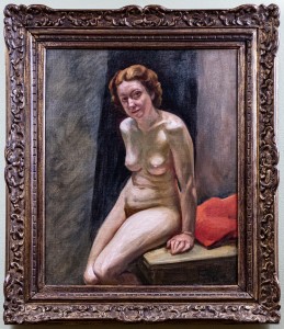 Leonid Frechkop (1897-1982) Studium aktu siedzącej kobiety, 1935 r.