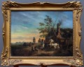 Malarz naśladowca Philipa Wouwermanna? XVIII w. Przed kuźnią, 