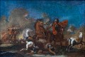 Malarz nierozpoznany, XVIII/XIX w. Scena batalistyczna
