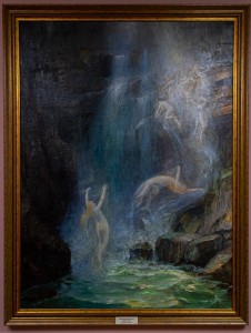 Herman Hendrich(1856-1931) Nimfy wodne, 