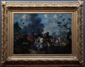 Malarz nierozpoznany, XVIII/XIX w. Scena batalistyczna
