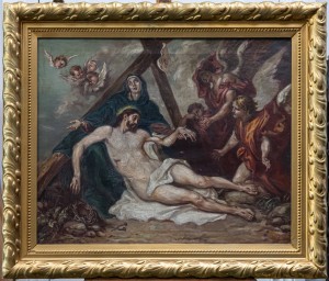 Józef Puacz, (1863-1927). Pieta, (Zdjęcie z krzyża)