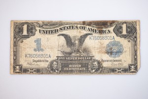 Banknot jednodolarowy,USA 1889, (Lincoln, Grand) (II)