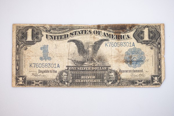 Banknot jednodolarowy,USA 1889, (Lincoln, Grand) (II)