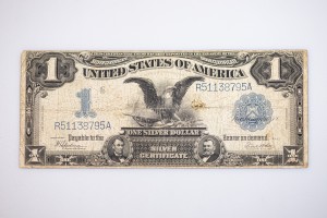 Banknot jednodolarowy,USA 1889, (Lincoln, Grand) (V)