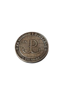 Medal pamiątkowy (rocznicowy),XX w. POKONANI NIEZWYCIĘŻENI AK      