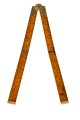 Zestaw 5 składanych miar drewnianych XIX/XX w.