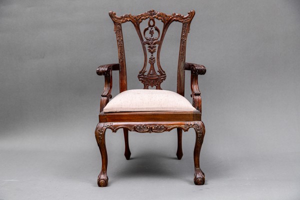 Fotelik chippendale, (dziecięcy), XIX w.(model handlowy)