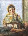 Malarz nieznany, XX w. Portret młodej kobiety,