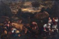 Francesco Bassano? 1549-1592) Zwożenie i deptanie winogron, XVI w.