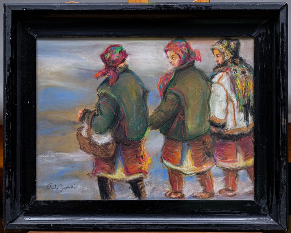 Władysław Jarocki(1879-1965) Hucułki,  