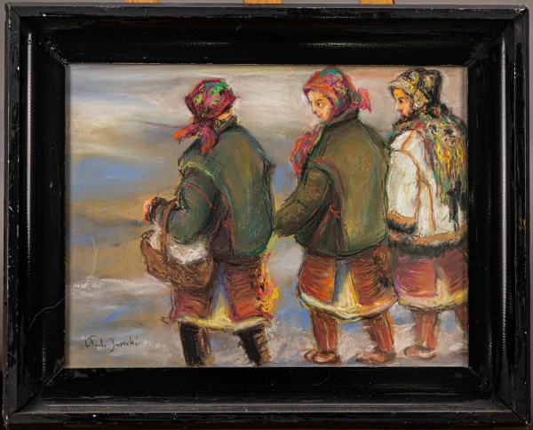 Władysław Jarocki(1879-1965) Hucułki,  