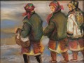 Władysław Jarocki(1879-1965) Hucułki,  
