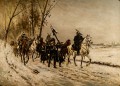 Georges Becker (1846-1909), Scena z wojny francusko-pruskiej 1870-1871 roku,