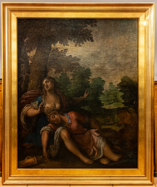  Malarz nieznany XVIII/XIX w.  Wenus i Adonis