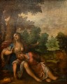  Malarz nieznany XVIII/XIX w.  Wenus i Adonis