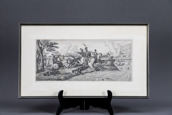 Antoni Verico (1775-1846). Śmierć Księcia Józefa Poniatowskiego w Elsterze