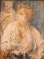 Józef Szczęsny (1885-1968) Portret kobiety, ok. 1930r.